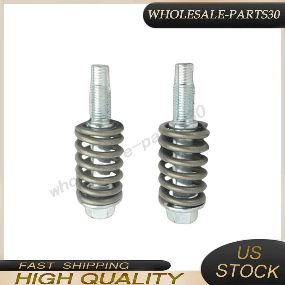 Kit de tubo medio de tubo descendente de pernos y resortes 08-15 para escape Mitsubishi Lancer Evo X Foto 2 de 4