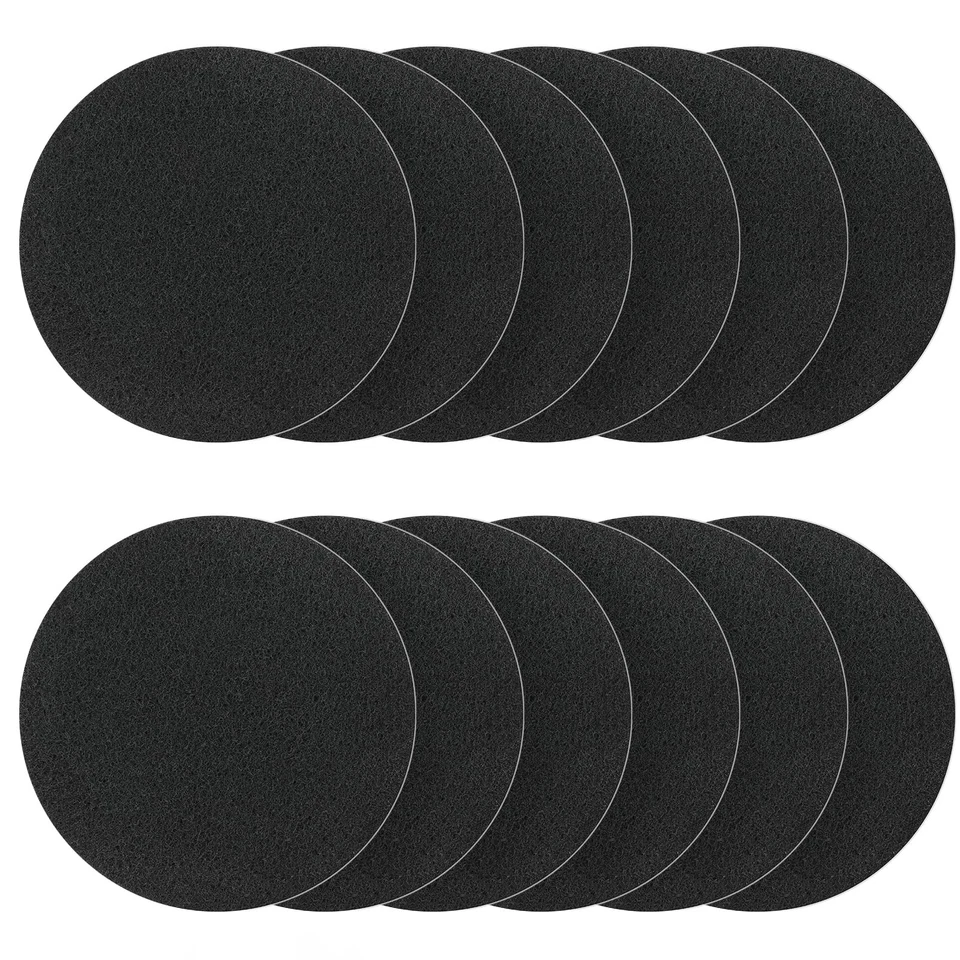 12 Stück 6,7 Zoll Aktivkohlefilter für Küche Komposteimer Eimer Ersatz