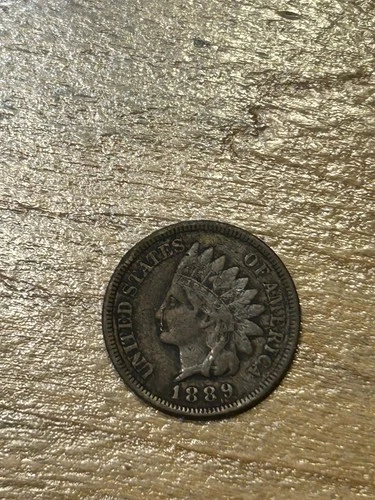 1889 Indian Cent VF