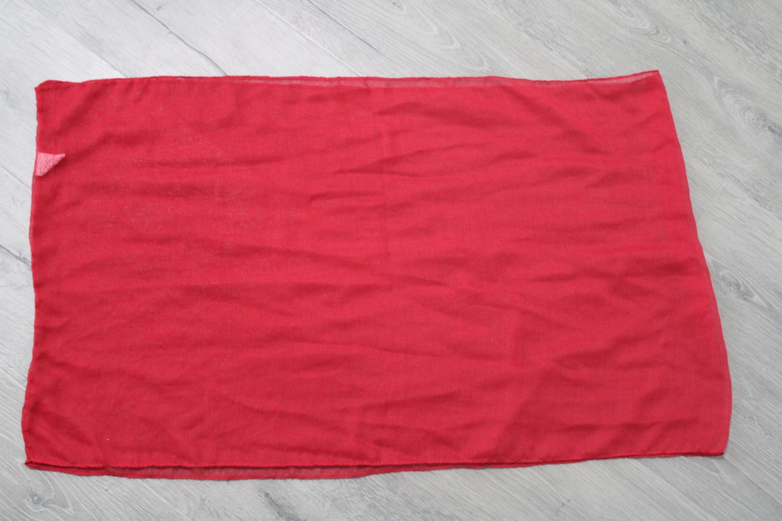 Infinity Loop Accent Neck Scarf Solid Lipstick Re… - image 6