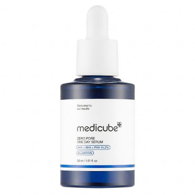 Medicube Zero Pore One Day Serum 30ml AHA BHA PHA Niacinamide Tightening Korean