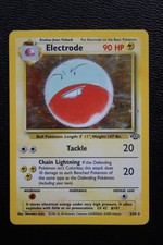 LP Pokémon TCG Electrode Jungle 2/64 Holo Rare Unlimited 1999 on eBay
