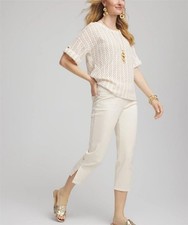 Chico's 19" Pull-on Capri Jeans