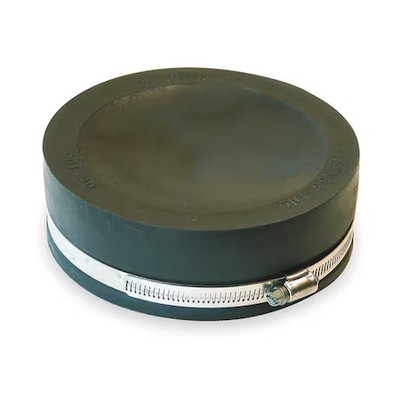 Fernco Qc-106 Flexible Cap, For Pipe Size 6''