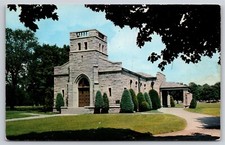 Lebanon Indiana~William L Powell Memorial Chapel~Vintage Postcard