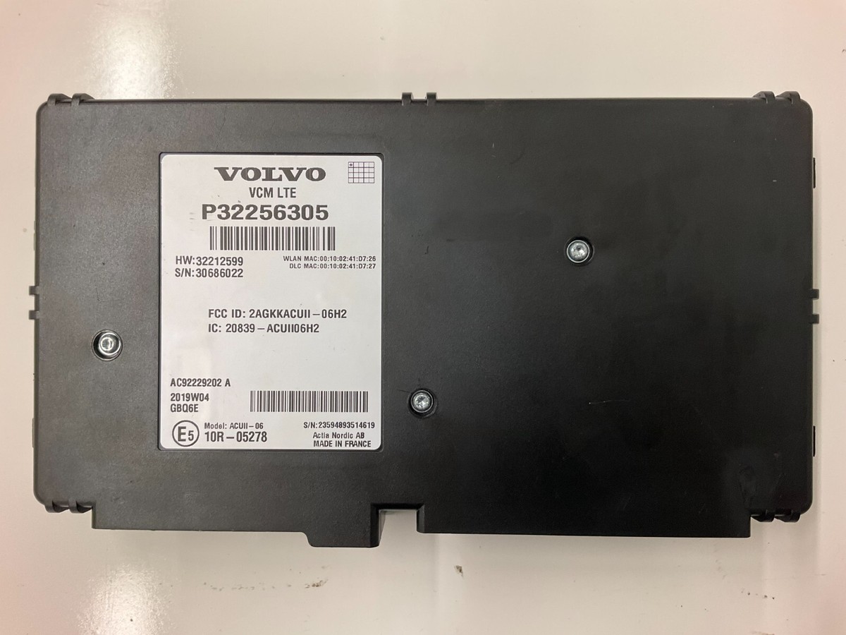 18-20 Volvo S90 XC90 Communication Connectivity Module VCM 18-20 Volvo S90 XC90 Communication Connectivity Module VCM