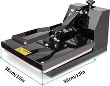 8 in 1 Heat Press Machine Sublimation Printing 15"x12" For T-Shirt Mug Hat Plate