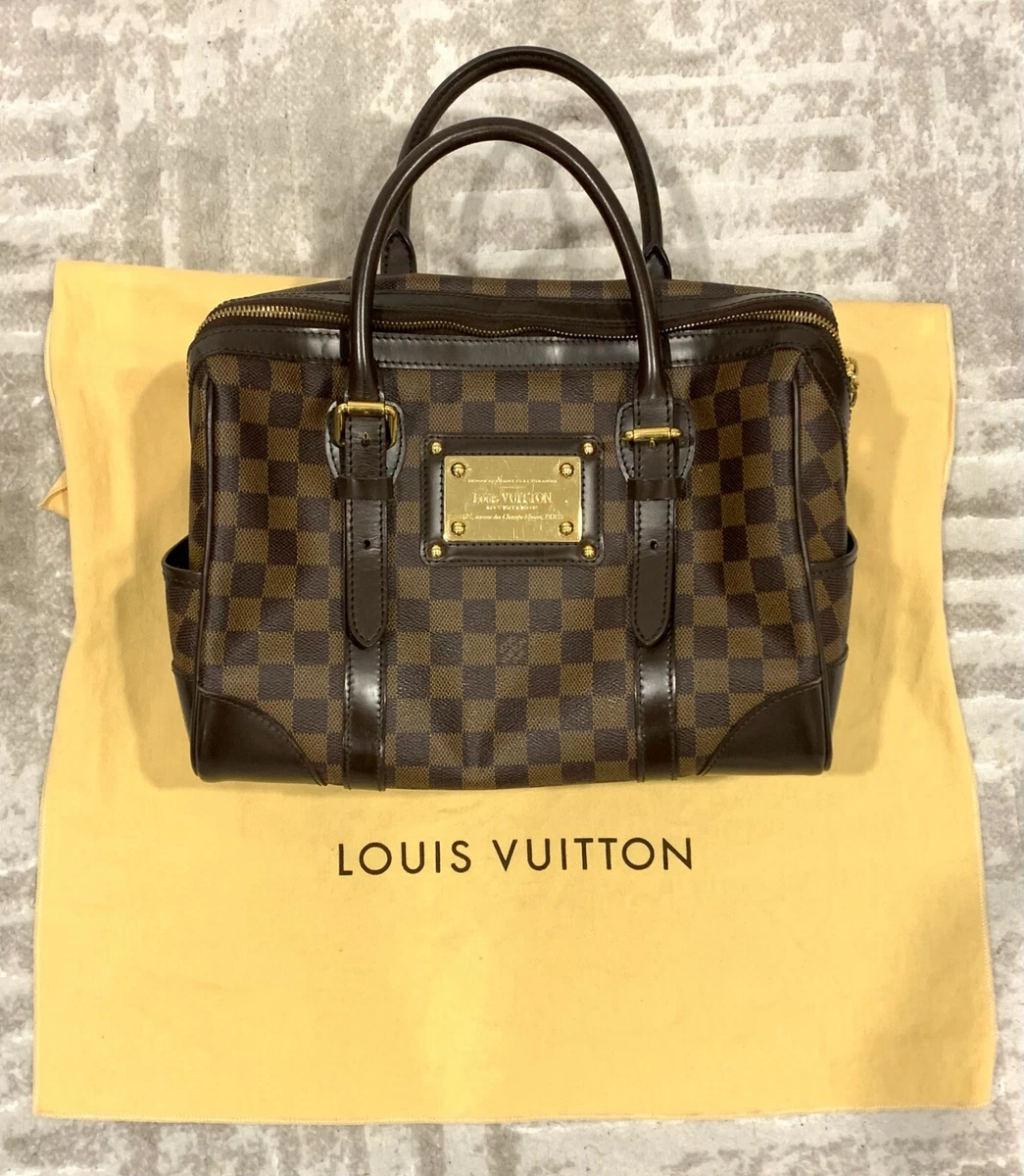 Louis Vuitton Damier Canvas 'Berkeley' Bag, Pre Loved