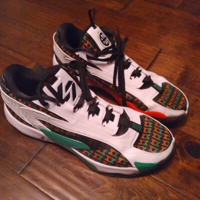 Streetball Championship Sneakers Athletic Shoes Basketball White Black Size?‎ 1_ff1d870d-3b63-413f-9a64-  main image 4
