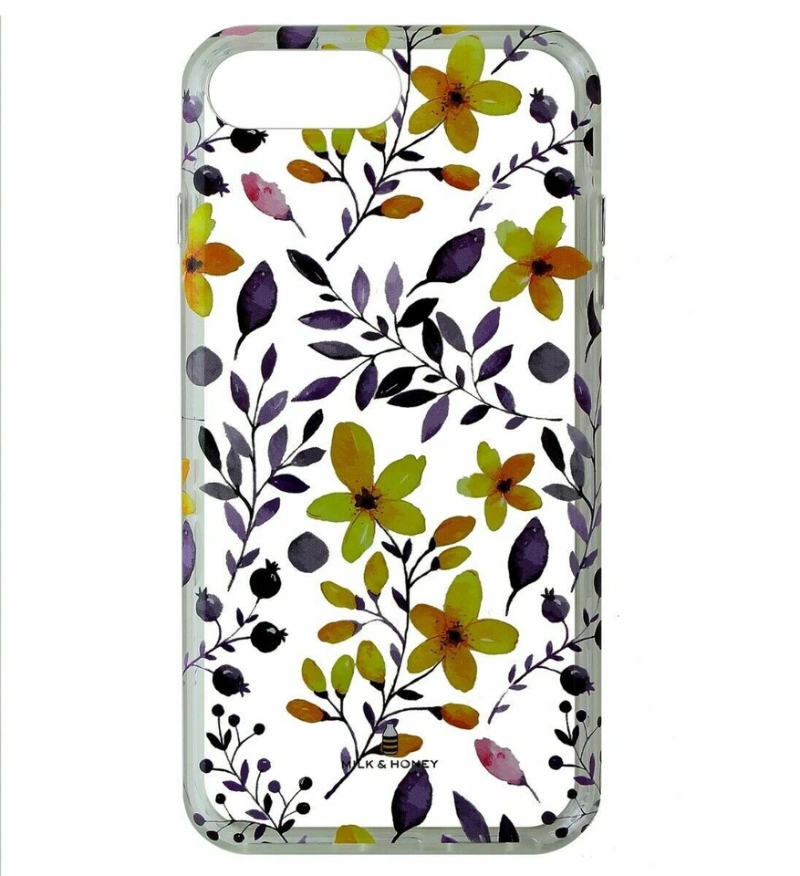 Funda Leche y Miel para iPhone 7 Plus iPhone 8 Plus iPhone 6 6s Plus Floral/Transparente Foto 2 de 3