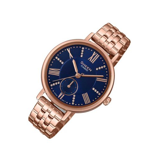 casio sheen pink gold