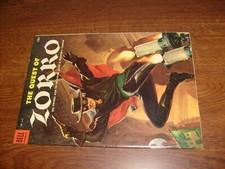 DELL FOUR COLOR COMIC: 617, QUEST OF ZORRO 1955 , high grade VF
