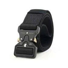 Men's Tactical Military Belt Heavy Duty Nylon EDC Waistband with Quick Release B