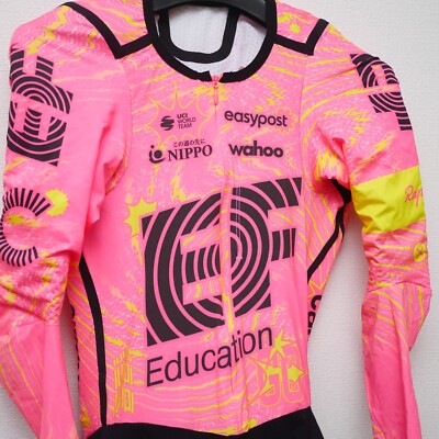 選手支給品 EFエデュケーションイージーポスト スキンスーツ Rapha ラファ Rare EF Education Easypost Rapha Aero TT Suit SkinSuit Pro Team
