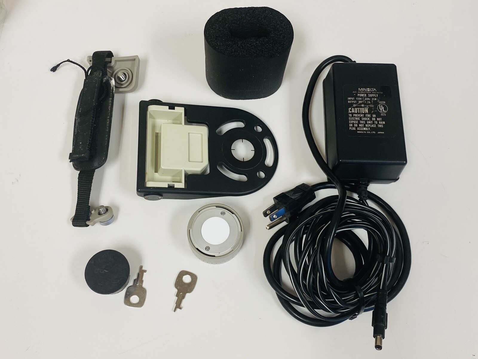 Minolta CM508d Portable Spectrophotometer W/ Hard Case & Accessories