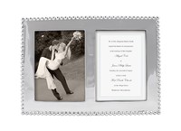 Mariposa Beaded Double Picture Frame 5 By 7-inch Mariposa Beaded Double Picture Frame 5 By 7-inch