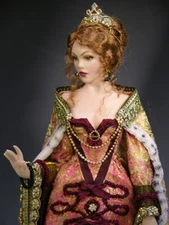 1:12 scale Miniature Doll Art Tutorials-Patterns- BORGIA ~ BY DANA BURTON