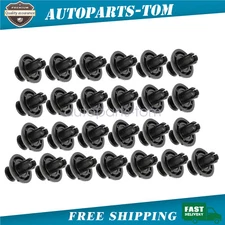 25Pcs Fit For Toyota 90467-07217 Engine Cover Radiator Support Side Shield Clip