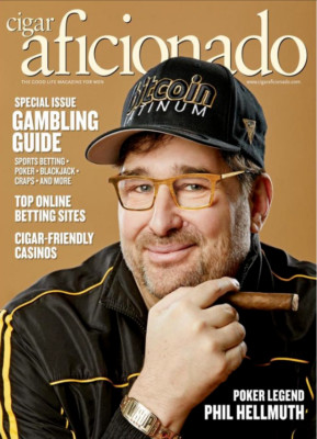 CIGAR AFICIONADO MAGAZINE | MAY/JUN 2022 | GAMBLING GUIDE - PHIL HELLMUTH