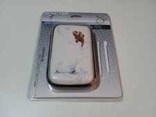 Custodia console bianca con stampa di pesciolino 