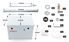 Universal Aluminum Battery Box Relocation Kit -Group 27 (Cable not included)