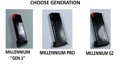Factory Taurus PT140 Pro Magazine 3 Generations G2 10 Rd 40 S&W