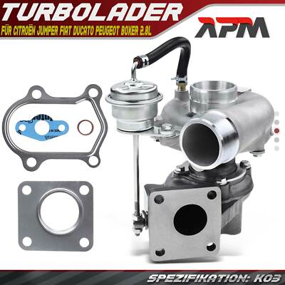 Turbolader für Citroën Jumper Fiat Ducato Peugeot Boxer 2000-2006 2.8L Diesel
