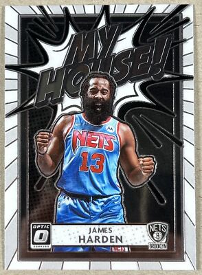 My House Insert James Harden My House Insert 2020-21 Donruss Optic #12 Brooklyn Nets | eBay