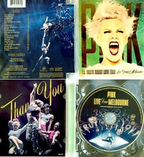 PINK VG   CRACK IN CASE    "LIVE FROM MELBOURNE" 2013 US RCA CONCERT DVD