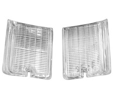 1966 66 El Camino Back-up Light Lamp Lenses Clear Pair 2 Pcs Tu66bn Dynacorn