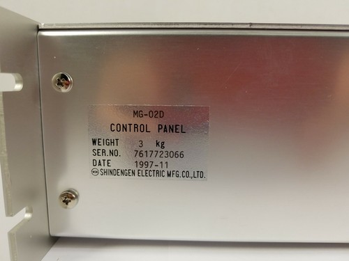 ULVAC MG-02D Magnet Control Panel - Includes Interface Cables - NEW!! - Picture 6 of 12