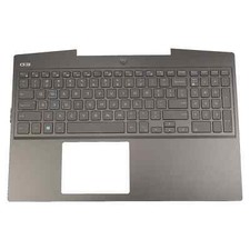 Dell Laptop Upper Case Palmrest Backlit Font Keyboard For G Series G3 15 3590