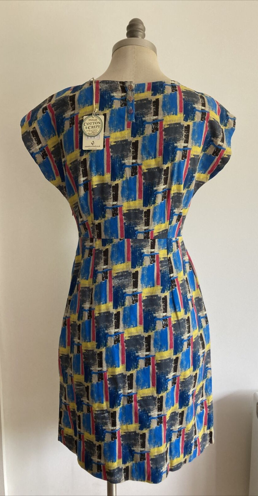 Seasalt Vintage/Retro Style Cotton Crepe Dress Size 10 Brand New With Tags 4