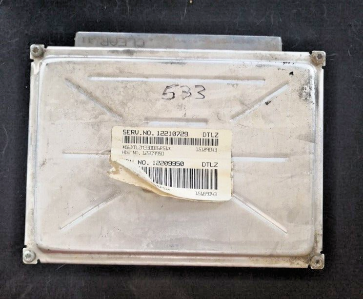 Powertrain Control Module Lb7 LB7 Duramax Engine Control Module ECM PCM ECU 12210729 FOR PARTS NOT ...