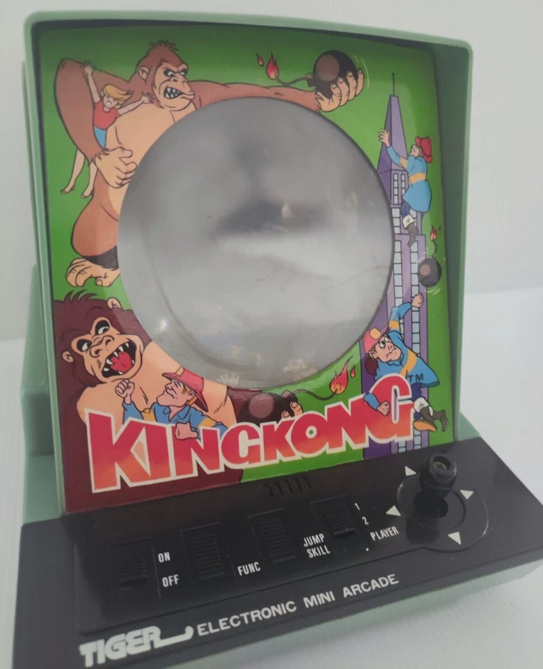 Vintage King Kong Tiger Table Top Video Game Mini Arcade 1983 Rare Collectable - image 2 of 4