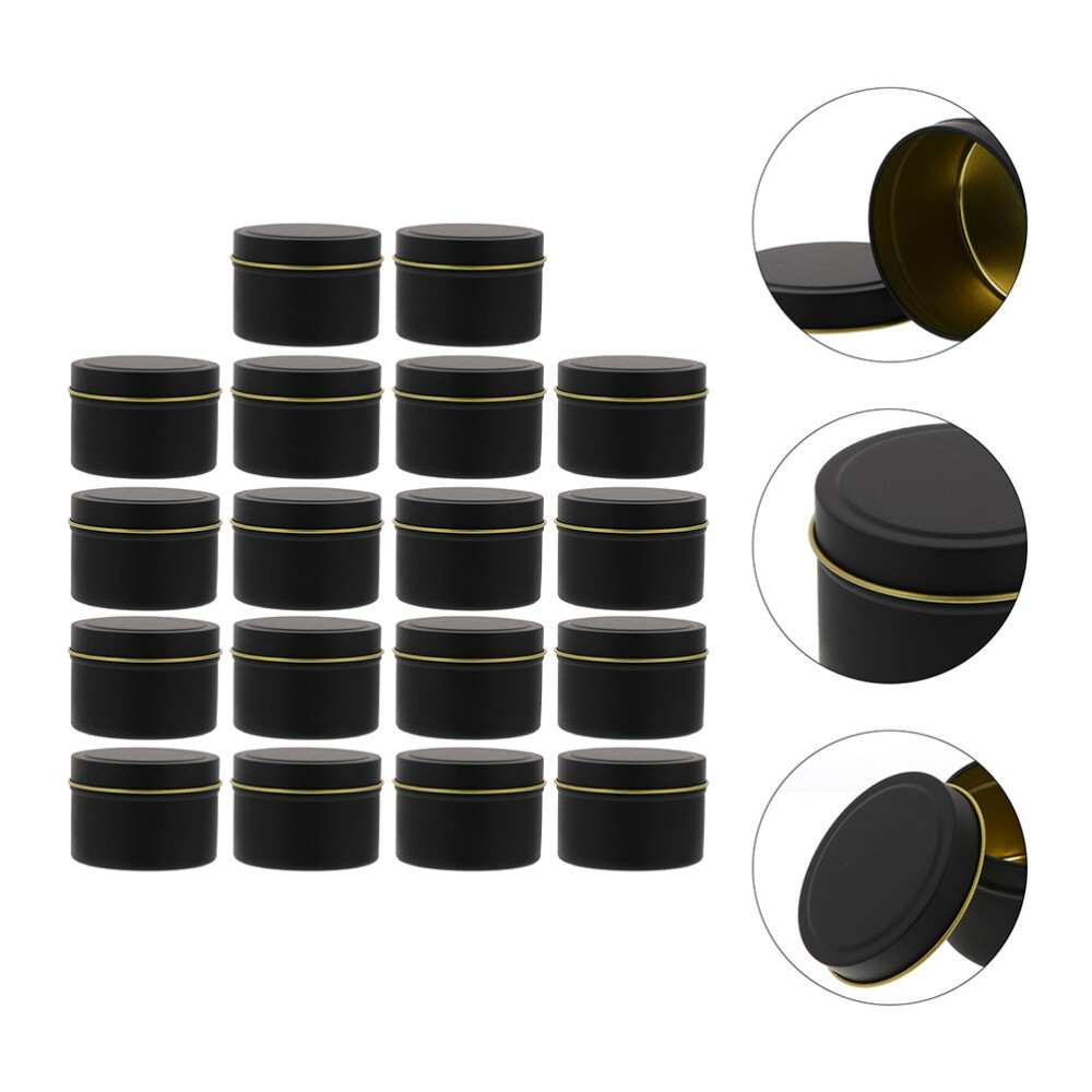 18 Pcs Container Loose Leaf Tea Containers Tinplate Storage Tank eBay