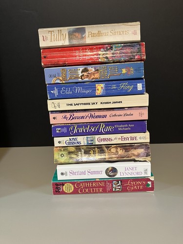 Lot O - 11 Historical / Romance / Action Paperbacks ~ Variety of Great Authors - Picture 2 of 6