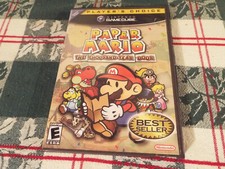 Paper Mario Thousand Year Door GameCube Complete