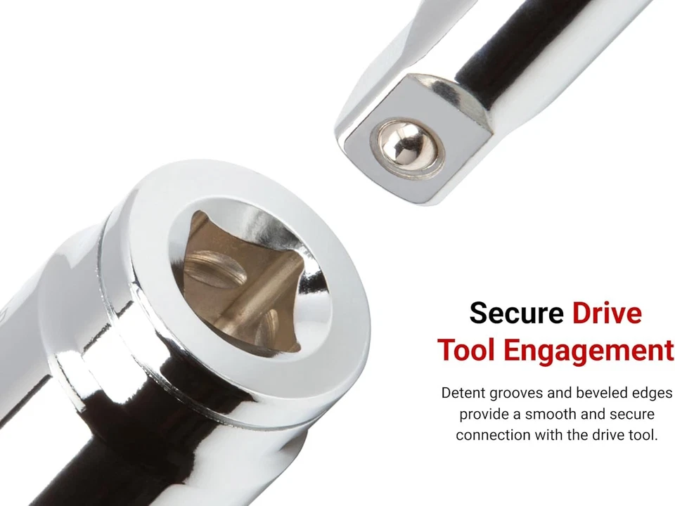 TEKTON 50 mm Socket Chrome-Plated Steel Deep-Length 3/4 in. Drive x 6-Point - Image 4 of 4