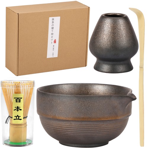 5 Pcs Matcha Set Practical Matcha Whisk Set Includes Matcha Bowl with Leko+ - Picture 15 of 27