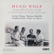 Hugo Wolf Selected Songs on Poems CD  Case Near Mint  Free Outer Sleeve