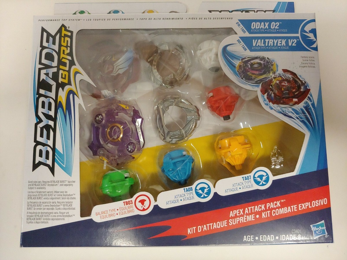 Beyblade Burst Apex Attack Pack Odax 02 Valtryek V2 Exclusive | eBay