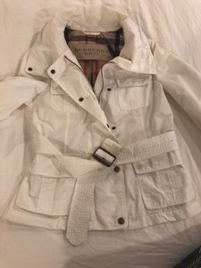 burberry hooded rain jacket