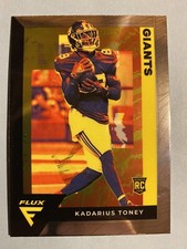 2021 Chronicles Flux Football Kadarius Toney Rookie RC New York Giants Gators🔥