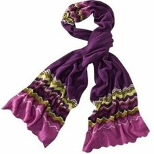 Missoni for Target Long Scarf Zig Zag Passione Print