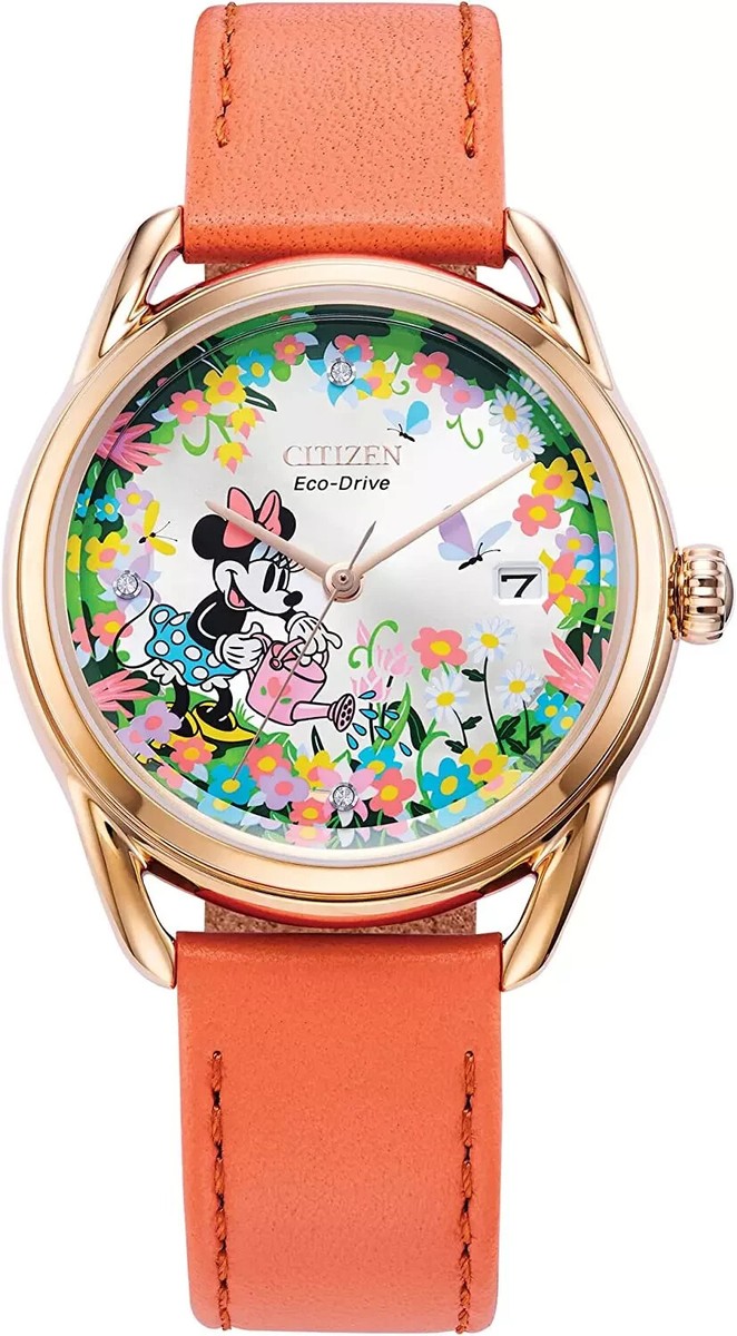 Citizen FE6087-04W Gardening Minnie Disney Collection Diamond