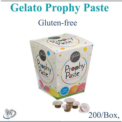 Dental GELATO Prophy Paste Upto 600 cups Prophylaxis Non Splatter All Grit Types