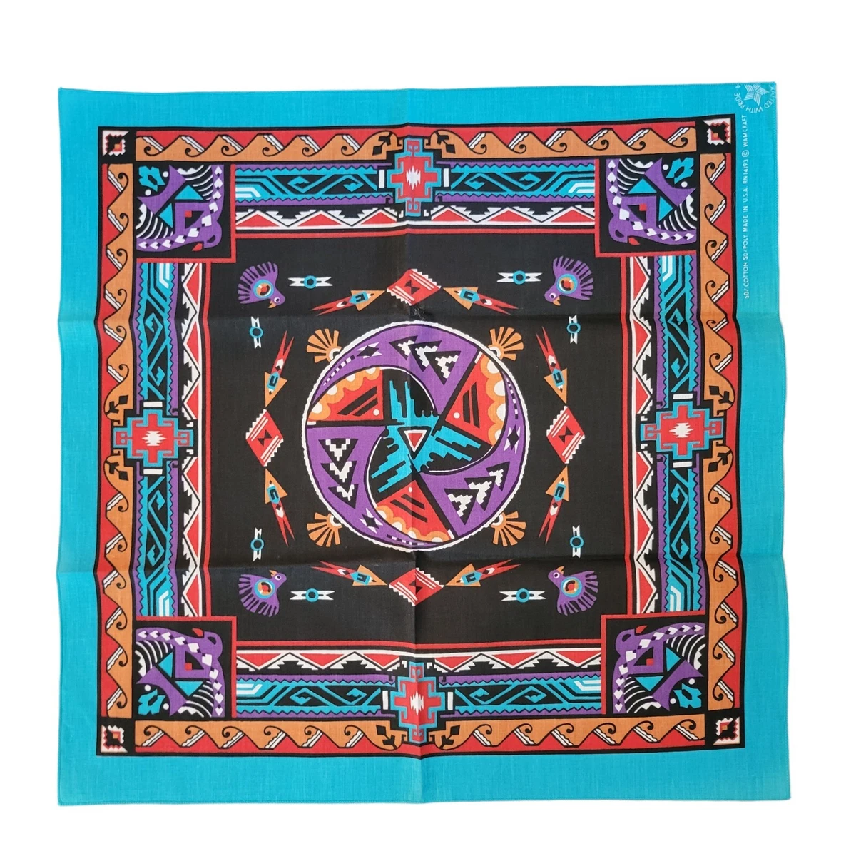 Wamcraft Bandana In Vintage Handkerchiefs for sale | eBay
