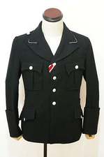 WWII German M32 elite officer black wool tunic 2XL ONLY