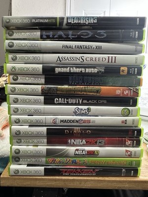 Microsoft Xbox 360 Games! You Choose from Selection! With Cases!